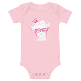 baby onesie babysuit bodysuit Sass Queen Fan Sammi Haney Esperanza Netflix Raising Dion sassy wheelchair pink glasses disability osteogenesis imperfecta