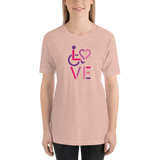 LOVE (for the Special Needs Community) Stacked Design 2 of 3