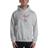 Different Does Not Equal Less (Original Clean Design) Hoodie Light Colors