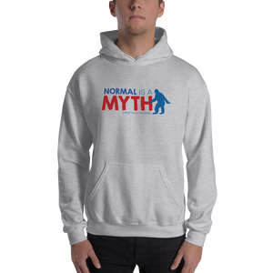 hoodie normal is a myth big foot yeti sasquatch peer pressure popularity disability special needs awareness inclusivity acceptance activism