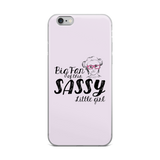 iPhone case Big Fan of this Sassy Little Girl Sammi Haney Esperanza Netflix Raising Dion little girl wheelchair pink glasses sass sassy disability osteogenesis imperfecta OI