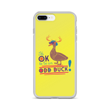 It's OK to be an Odd Duck! iPhone Case (Men's Colors)