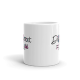 Different Does Not Equal Less (As Seen on Netflix's Raising Dion) Mug with Digital Glitter