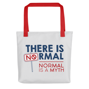 tote bag there is no normal myth peer pressure popularity disability special needs awareness diversity inclusion inclusivity acceptance activism