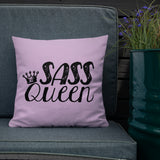 pillow Sass Queen Fan Sammi Haney Esperanza Netflix Raising Dion sassy wheelchair pink glasses disability osteogenesis imperfecta