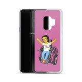 Esperanza From Raising Dion (Yellow Cartoon) Not All Actors Use Stairs Pink Samsung Case