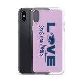 Love Sees No Limits (Halftone Design, iPhone Case)