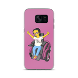 Esperanza From Raising Dion (Yellow Cartoon) Not All Actors Use Stairs Pink Samsung Case
