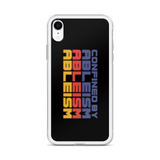 Confined by Ableism (Halftone) iPhone Case