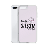 Big Fan of this Sassy Little Girl (Esperanza - Raising Dion) Pink iPhone Case