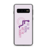 Samsung case see the person not the disability wheelchair inclusion inclusivity acceptance special needs awareness diversity