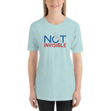 Not Invisible (Adult Light Color Shirts)