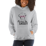hoodie Always be Sassy Sammi Haney Esperanza Netflix Raising Dion fan wheelchair pink glasses sass disability osteogenesis imperfecta OI