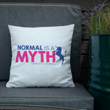 pillow normal is a myth unicorn peer pressure popularity disability special needs awareness inclusivity acceptance activism