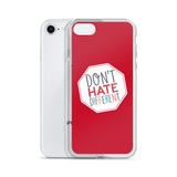 Don't Hate Different (iPhone Case)