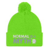 Normal is a Myth (Unicorn) Pom-Pom Beanie