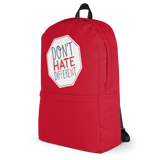 Don't Hate Different (Backpack)