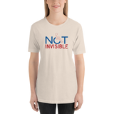 Not Invisible (Adult Light Color Shirts)