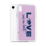 Love Sees No Limits (Halftone Design, iPhone Case)