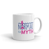 Normal is a Myth (1 Mug with Mermaid Side & Unicorn Side)