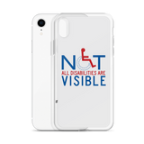 Not All Disabilities are Visible (iPhone Case)