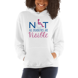 Not All Disabilities are Visible (Hoodie Women's Design)