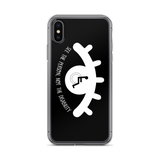 See the Person, Not the Disability (Eyelash Design) Black iPhone Case