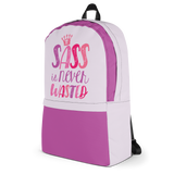 Sass is Never Wasted (Backpack)