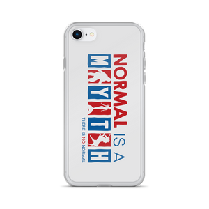 iPhone case normal is a myth big foot mermaid unicorn peer pressure popularity disability special needs awareness inclusivity acceptance activism