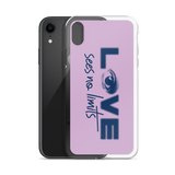 Love Sees No Limits (Halftone Design, iPhone Case)