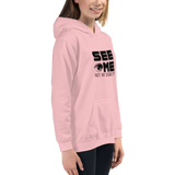 See Me Not My Disability (Halftone) Kid's Hoodie