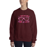 My Perspective is Very Pink & Sassy (Esperanza - Raising Dion) Sweatshirt