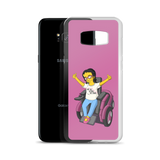 Esperanza From Raising Dion (Yellow Cartoon) Not All Actors Use Stairs Pink Samsung Case
