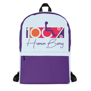 backpack school I swipe left on pity pitiful looking down judging disability disabled prejudice inferior special needs awareness diversity activism