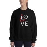 Love (for the Special Needs Community) Sweatshirt Stacked Design 1 of 3