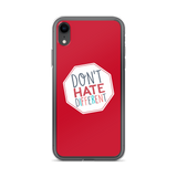 Don't Hate Different (iPhone Case)