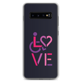 LOVE (for the Special Needs Community) Samsung Case Stacked Design 2 of 3