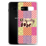 Uniquely Me Floral Pattern Samsung Case