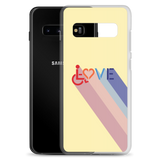 Love for the Disability Community (Rainbow Shadow) Samsung Case