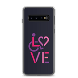 LOVE (for the Special Needs Community) Samsung Case Stacked Design 2 of 3