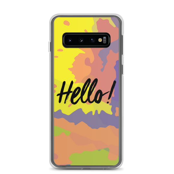 Hello! (Friendly) Colorful Samsung Case