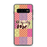 Uniquely Me Floral Pattern Samsung Case