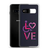 LOVE (for the Special Needs Community) Samsung Case Stacked Design 2 of 3