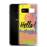 Hello! (Friendly) Colorful Samsung Case