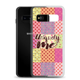 Uniquely Me Floral Pattern Samsung Case