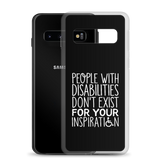 People with Disabilities Don't Exist for Your Inspiration (Samsung Case)