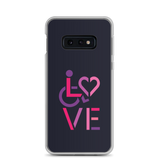 LOVE (for the Special Needs Community) Samsung Case Stacked Design 2 of 3