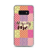 Uniquely Me Floral Pattern Samsung Case