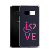 LOVE (for the Special Needs Community) Samsung Case Stacked Design 2 of 3