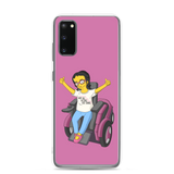 Esperanza From Raising Dion (Yellow Cartoon) Not All Actors Use Stairs Pink Samsung Case